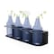 Koova Storage Rack, Steel, Black, 4.1 in W, 3.7 in H, 17 in L, Powder Coated KV-SPRAYB-4 - alternate 1